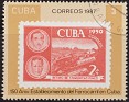 Cuba - 1986 - Locomotives - 3 C - Multicolor - Cuba, Tren - Scott 2987 - Sello Retiro Comunicaciones 1950 - 0